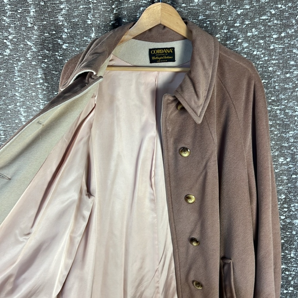 Cordana Wellington‎ Fashions Dress Coat Jacket Kashmiracle Lined Vintage - Picture 10 of 11